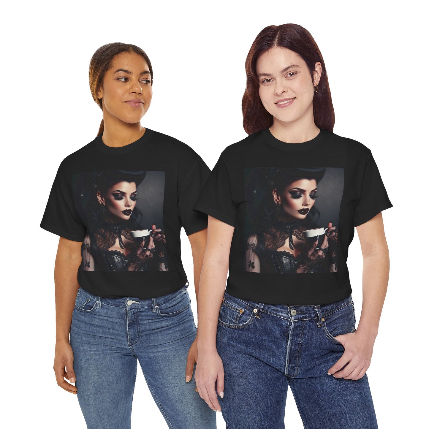 Gothic Pinup Graphic Tee