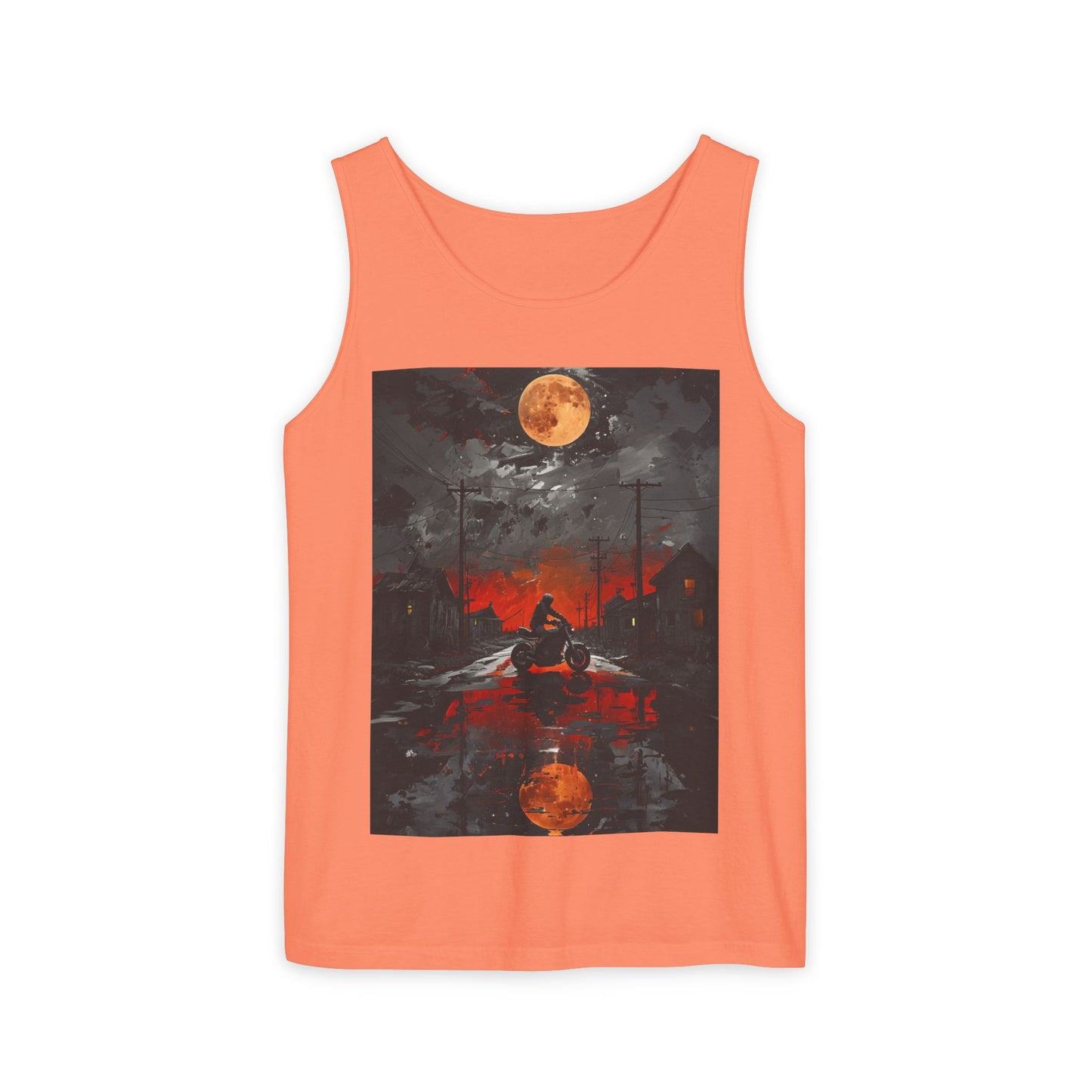 Vibrant Sunset Graphic Tank Top | Unisex Summer Apparel, Beach Wear, Casual Top, Outdoor Activities, Gift for Nature Lovers