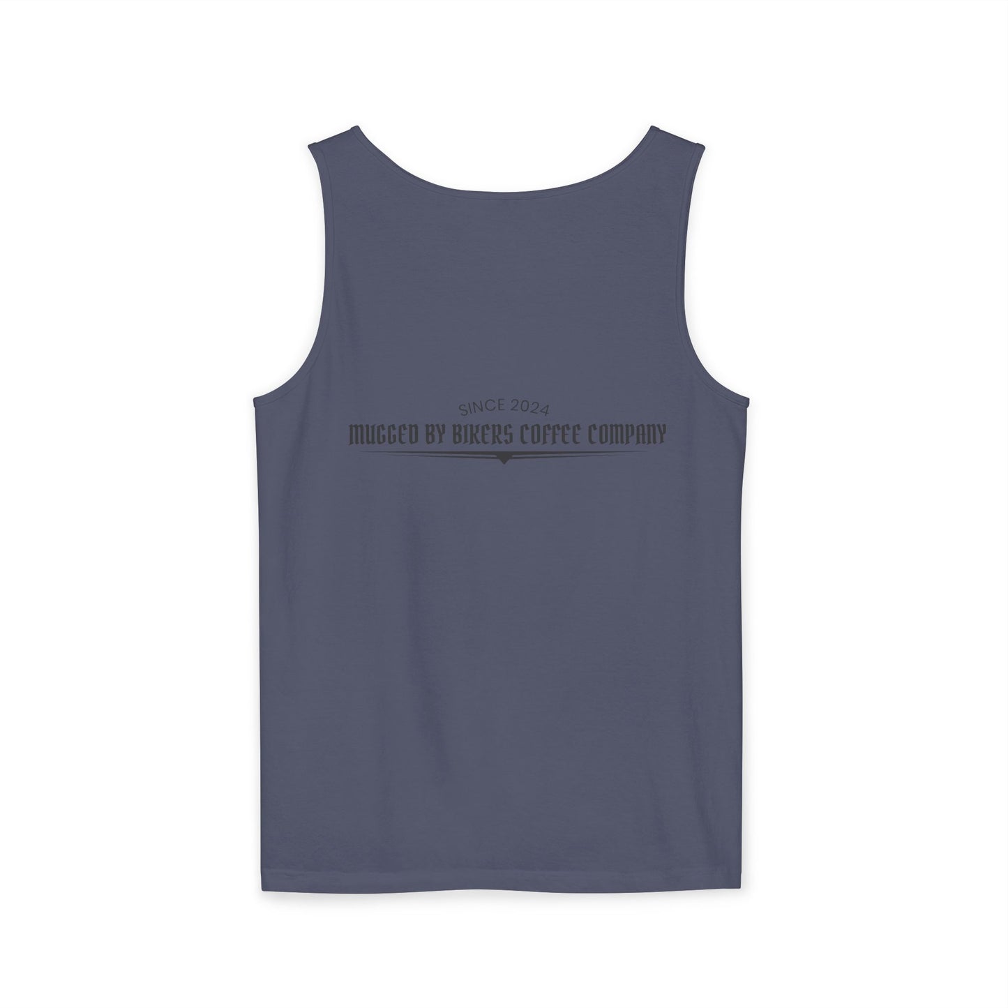 Vibrant Motorcycle Art Tank Top, Unisex Summer Tee, Biker Gift, Vintage Style Clothing, Casual Throwback Fashion, Perfect for Rides