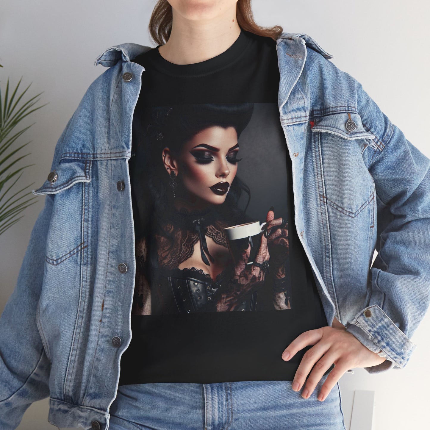 Gothic Pinup Graphic Tee