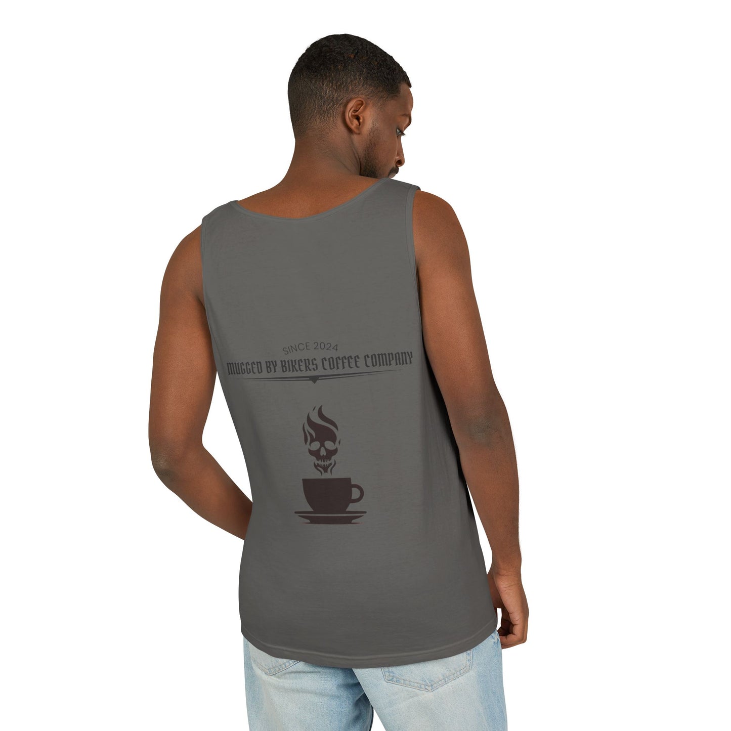 Unisex Coffee Vibes Tank Top - Ideal for Baristas, Coffee Lovers, Casual Wear, Summer Events, or Gifts