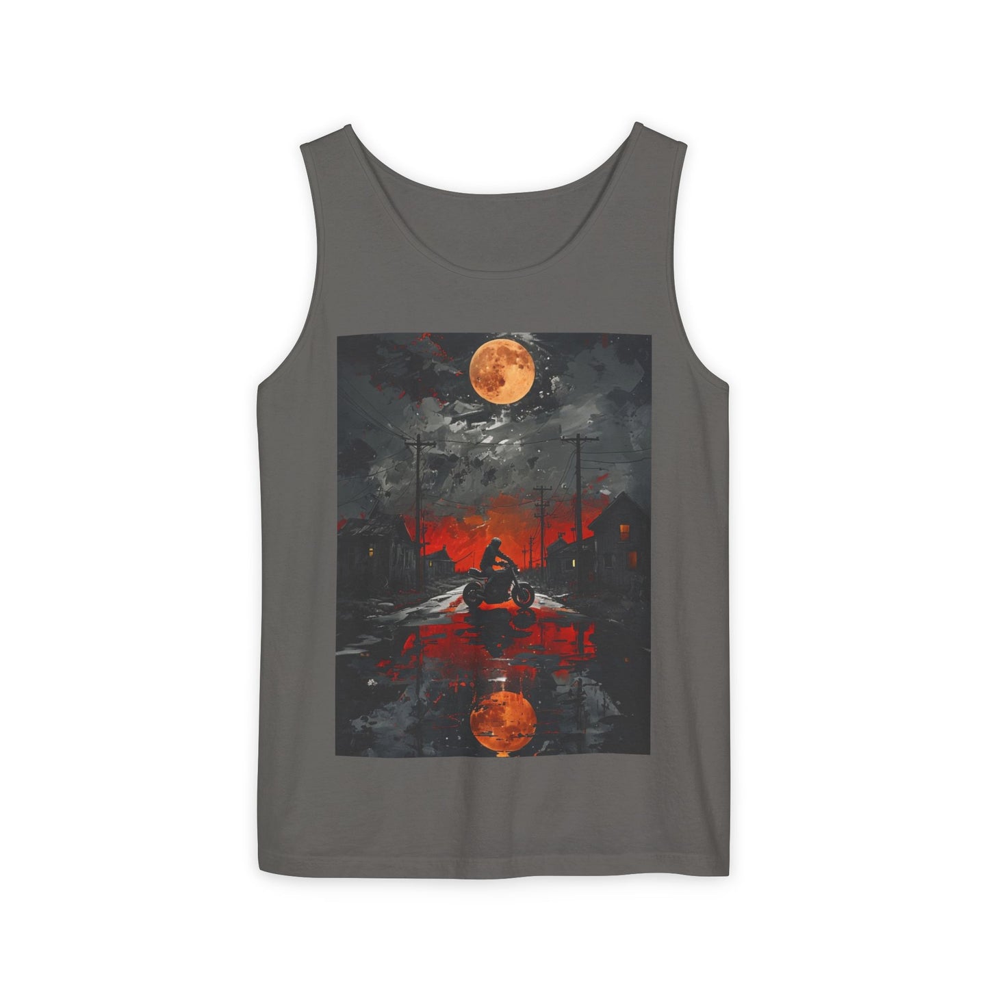 Vibrant Sunset Graphic Tank Top | Unisex Summer Apparel, Beach Wear, Casual Top, Outdoor Activities, Gift for Nature Lovers
