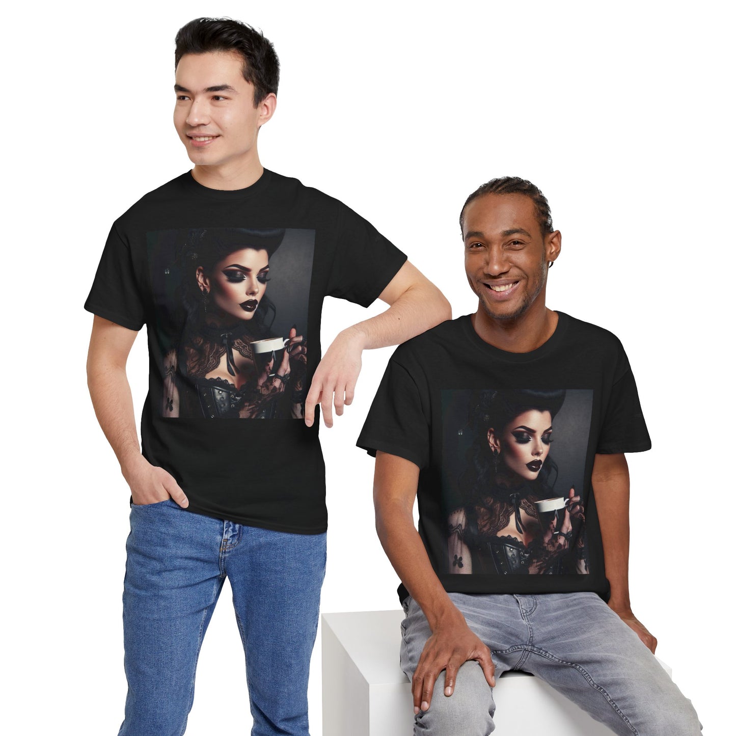 Gothic Pinup Graphic Tee