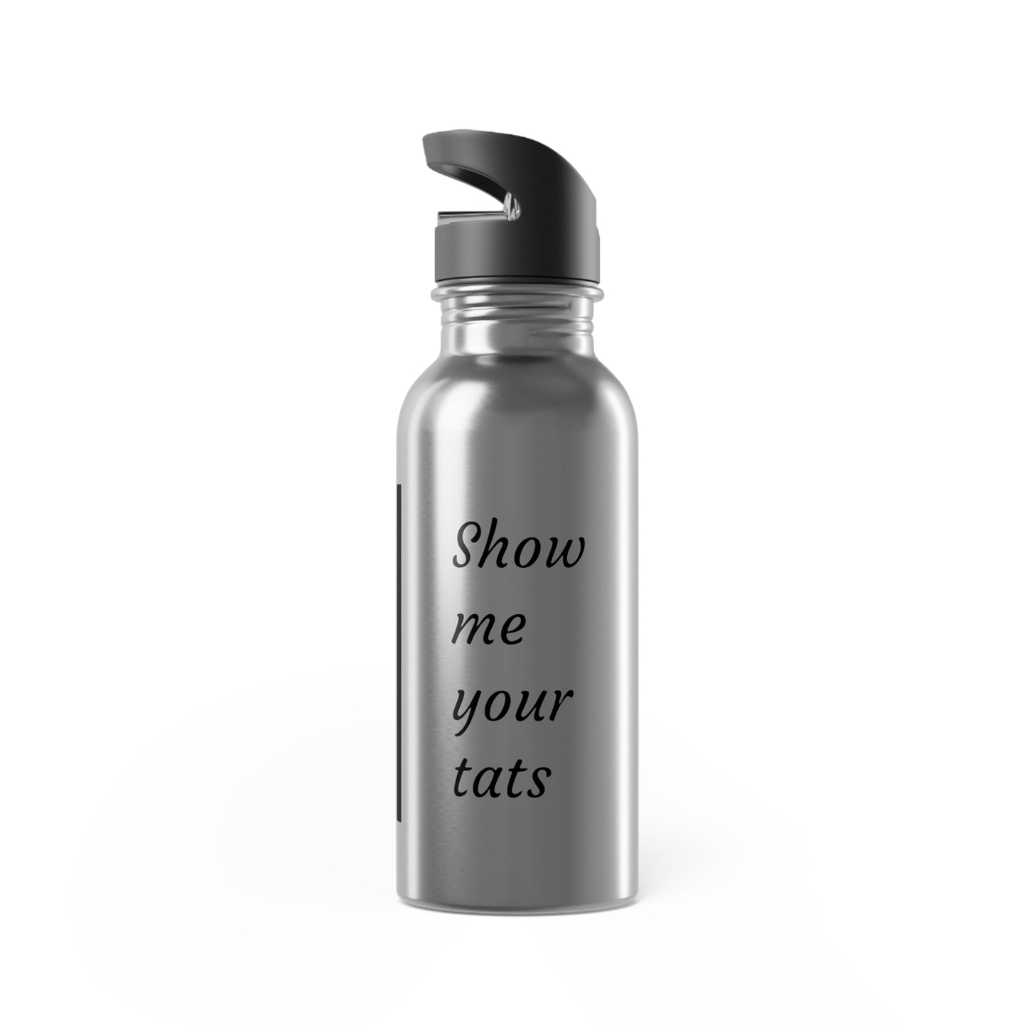 Water Bottle - Pinup in Sunglasses -Show Me Your Tats-Rosie the Riveter style