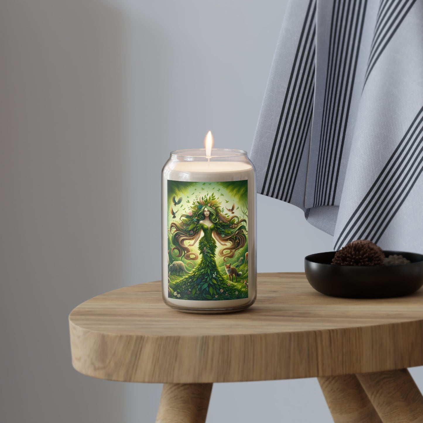Scented Candle-Mother Nature-Nature Lover- Earth Day