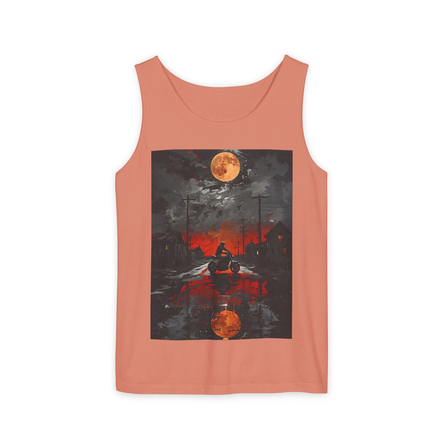 Vibrant Sunset Graphic Tank Top | Unisex Summer Apparel, Beach Wear, Casual Top, Outdoor Activities, Gift for Nature Lovers