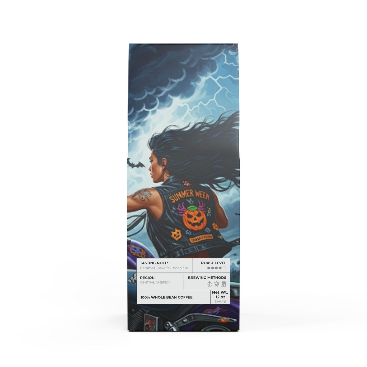 Summer-Ween Biker Boo Brew Coffee Blend (Medium-Dark Roast)