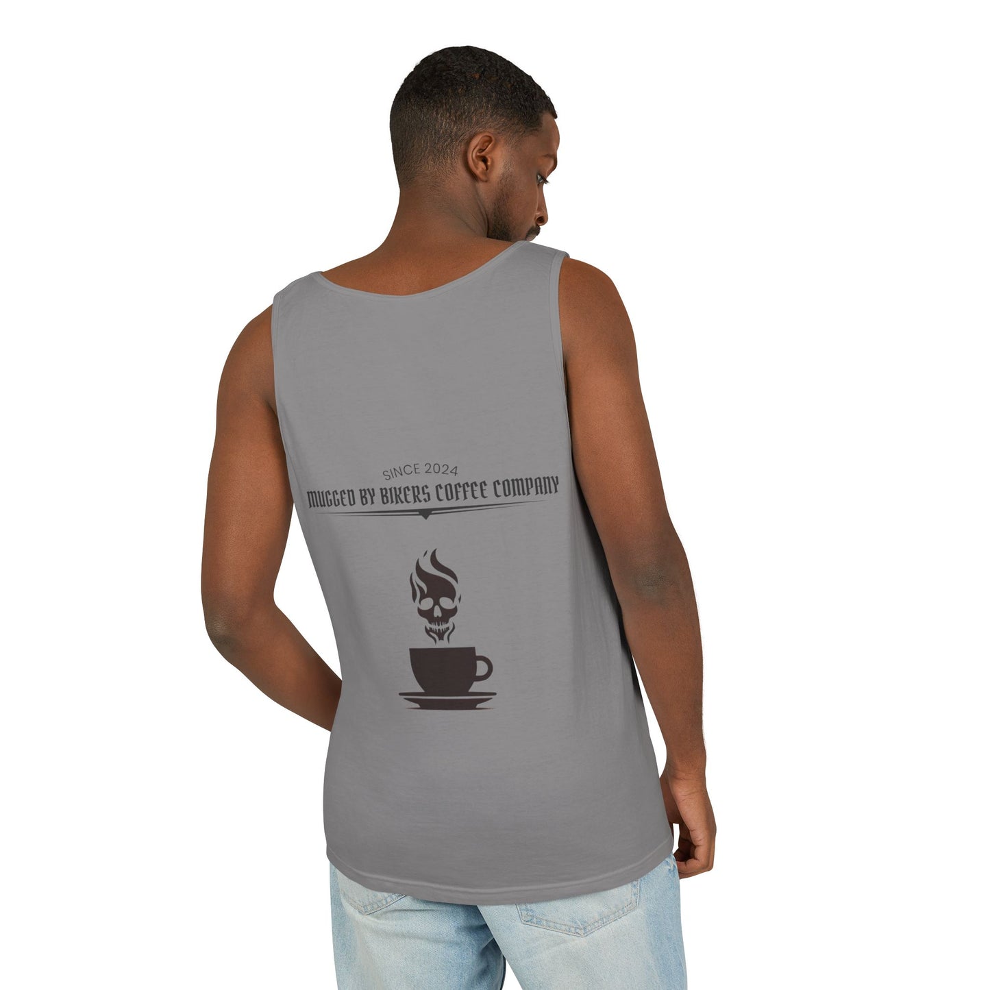 Unisex Coffee Vibes Tank Top - Ideal for Baristas, Coffee Lovers, Casual Wear, Summer Events, or Gifts