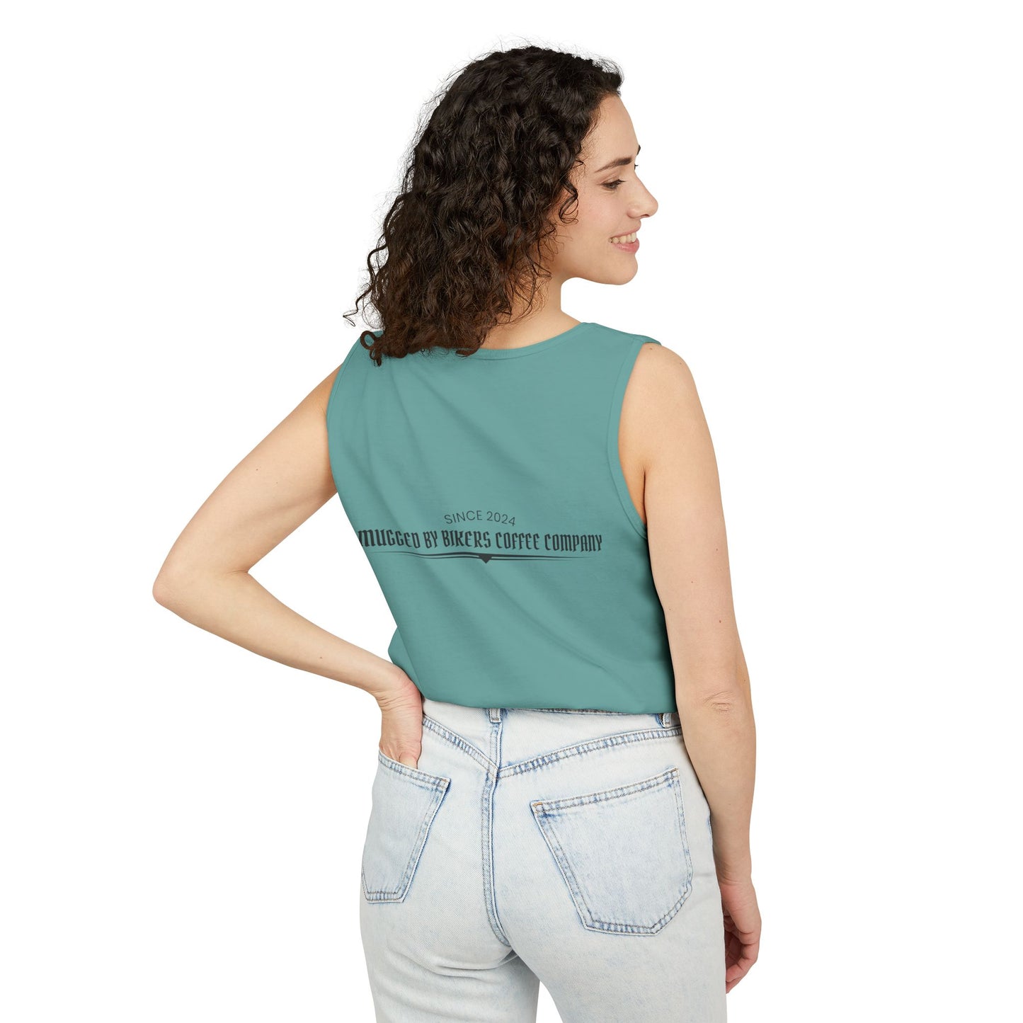 Motorcycle Adventure Tank Top, Unisex Summer Apparel, Gifts for Bikers, Casual Wear for Outdoor Events, Festival Outfit, Road Trip Gear