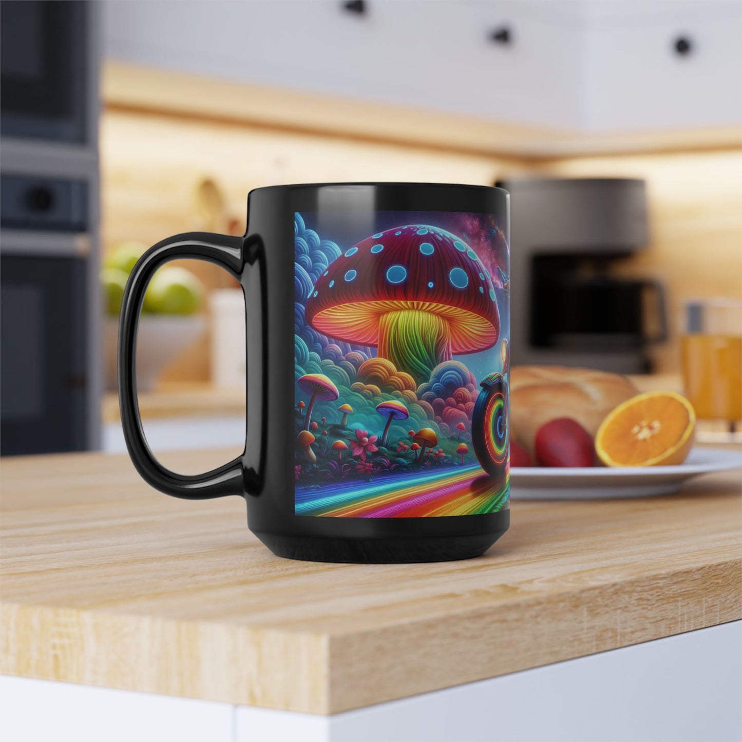 Mug - Psychedelic Motorcycle Trip-15oz Coffee Mug