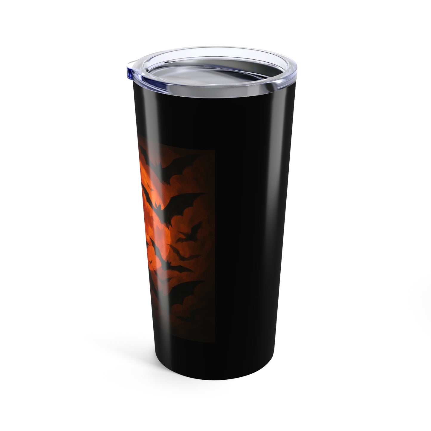 Travel Mug 20oz - Bats in the Night Sky- Full Moon Halloween Mug