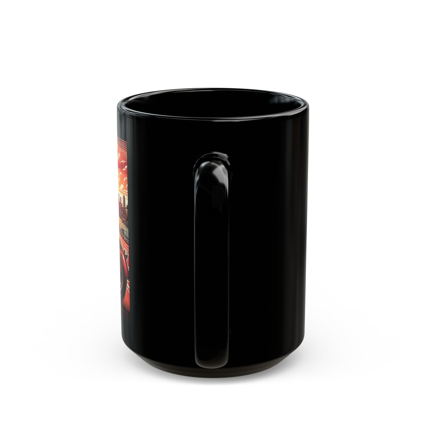 Mug-Pin Up Girl Coffee Cup - Unique Gift for Motorcycle Riders