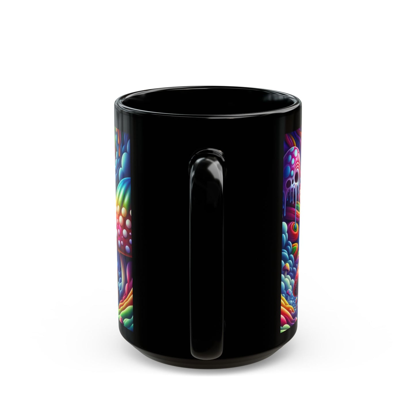 Mug - Psychedelic Motorcycle Trip-Bike Ride-15oz Cup