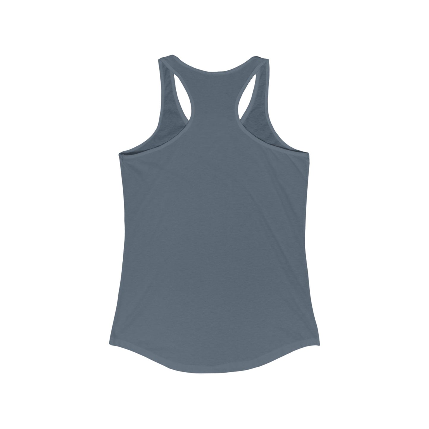 Biker Chic Racerback Tank, Women's Motorcycle Enthusiast Top, Casual Summer Tee, Gift for Bikers, Independence Day Style
