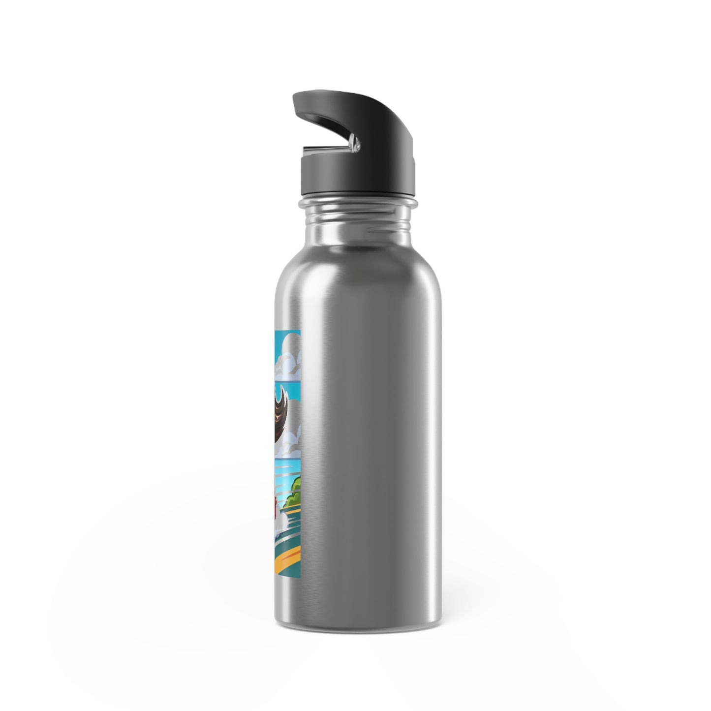 Water Bottle - A Day Trip-Motorcycle Ride-Biker gift idea-Stainless Steel