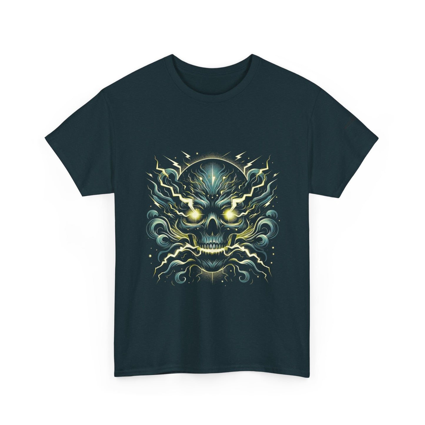 Biker style Graphic Skull Tee