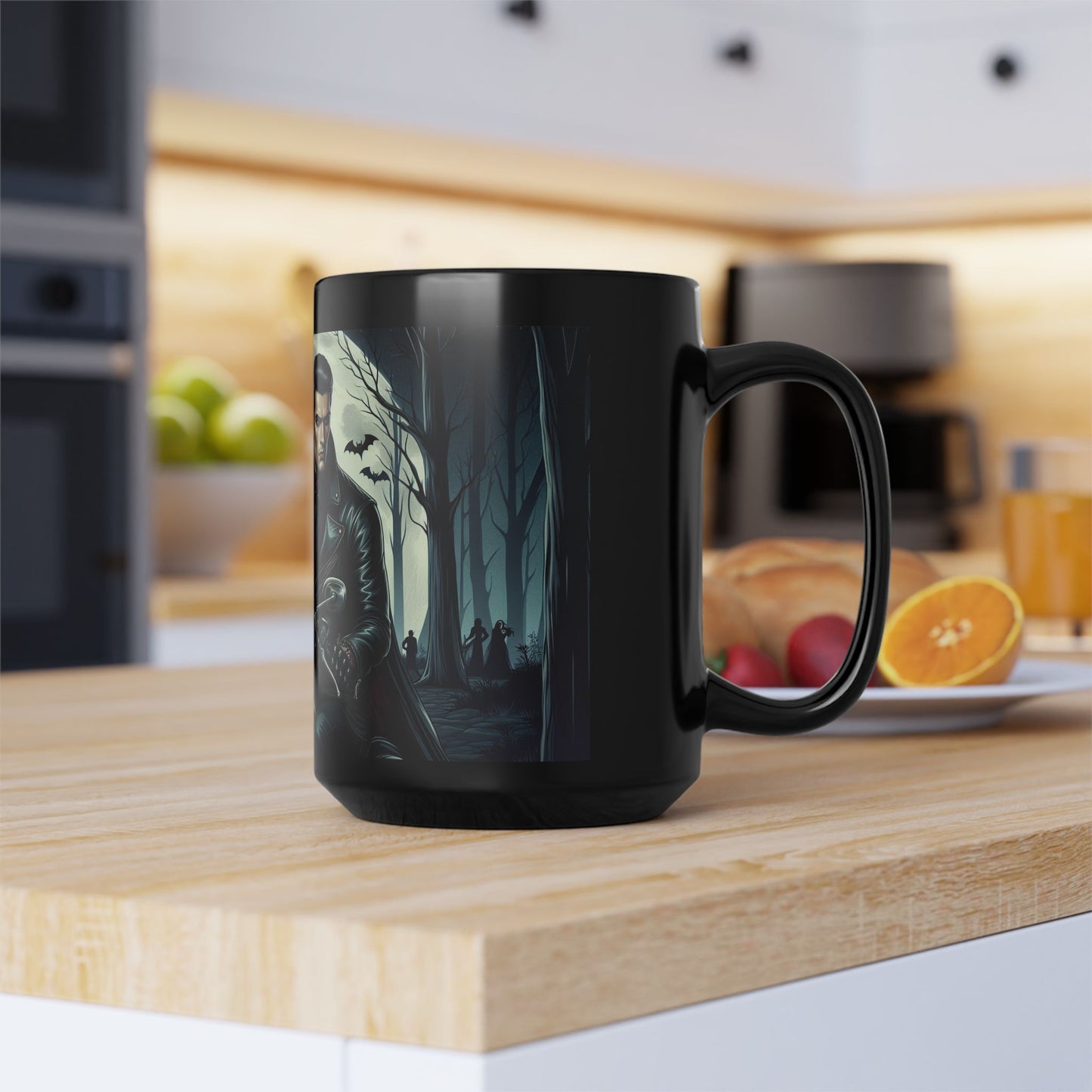 Mug - Vampire on a Motorcycle Moonlight Ride