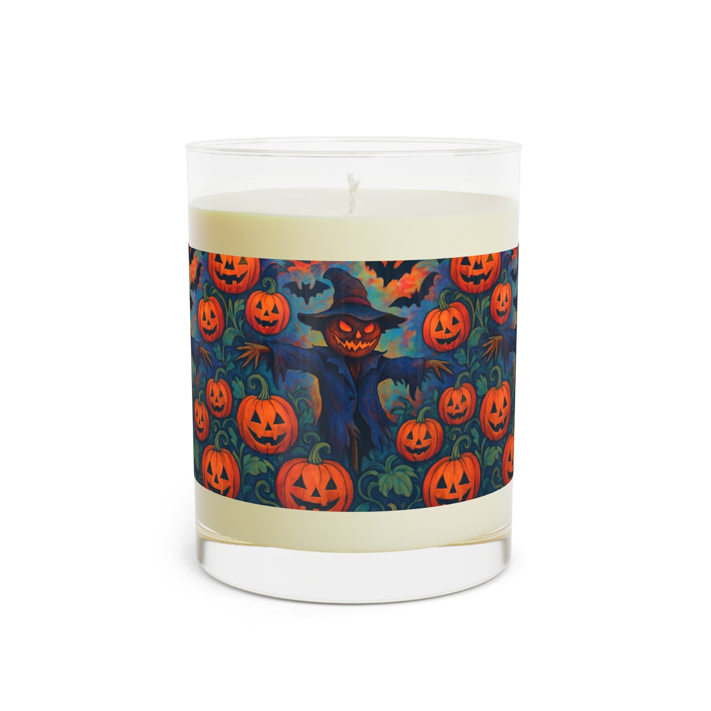 Halloween Scented Candle - Spooky Pumpkin Vibe, Autumn Decor, Fall Gift, Fragrant Home Ambiance, Scary Candle for Halloween