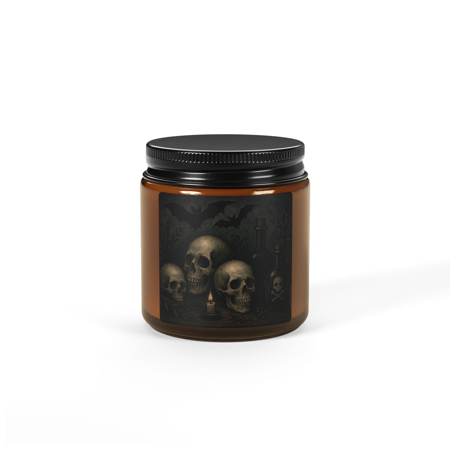 Gothic Skull Scented Soy Candle - Perfect for Halloween, Home Decor, Gift Ideas, Aromatherapy, Candle Lovers