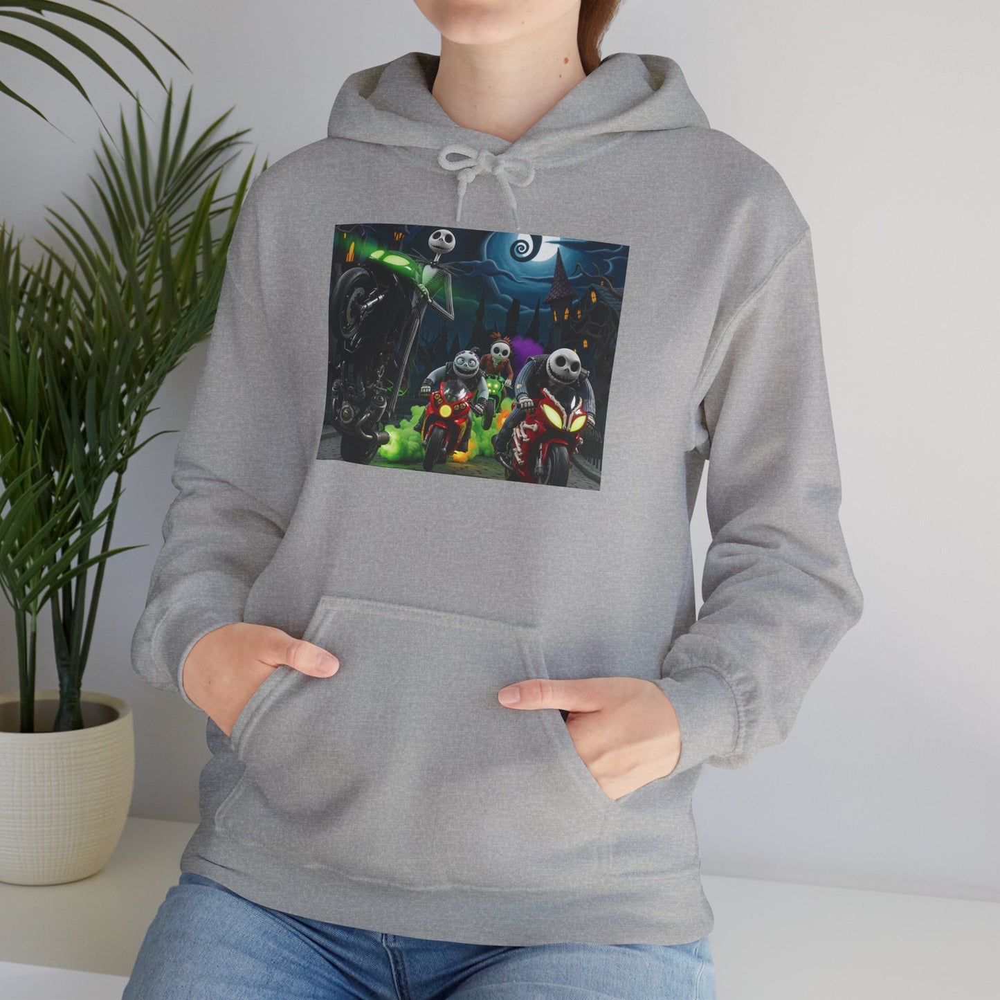 Halloween Vibes Hoodie, Unisex Sweatshirt, Cozy Fall Apparel, Halloween Ride, Halloween Costume, Festive Layering Piece
