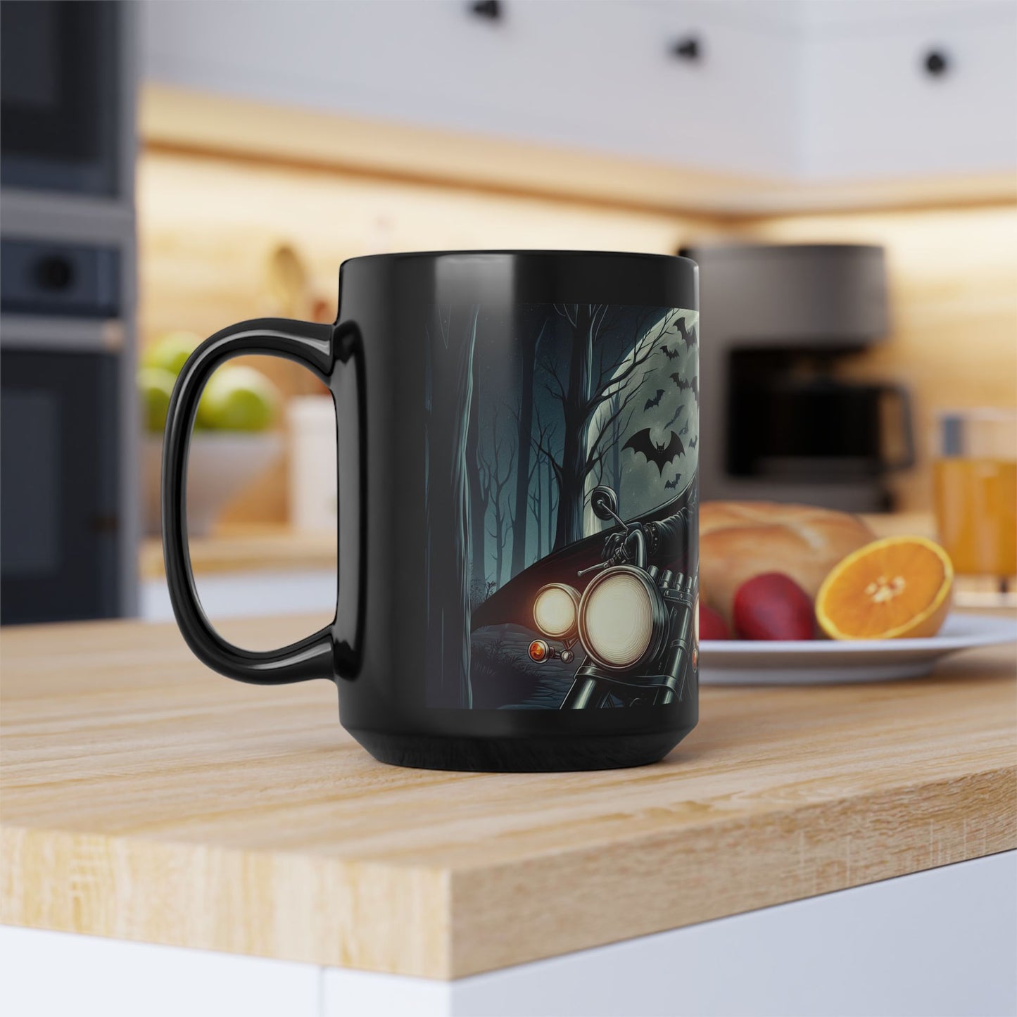 Mug - Vampire on a Motorcycle Moonlight Ride