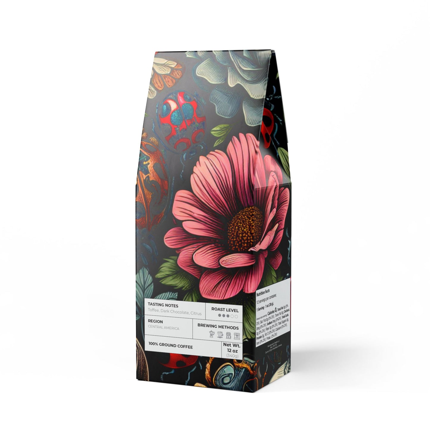 Biker Brew Adventures Coffee Blend – Bold High Caffeine Roast | Motorcycle Adventure Coffee