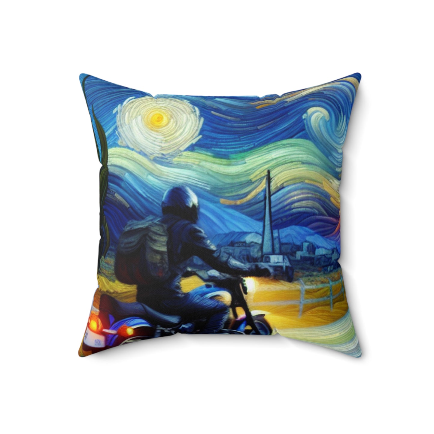 Vincent Van Gogh Inspired Throw Pillow, Decorative Cushion for Home, Art Lover Gift, Cozy Living Room Accent, Unique Artwork