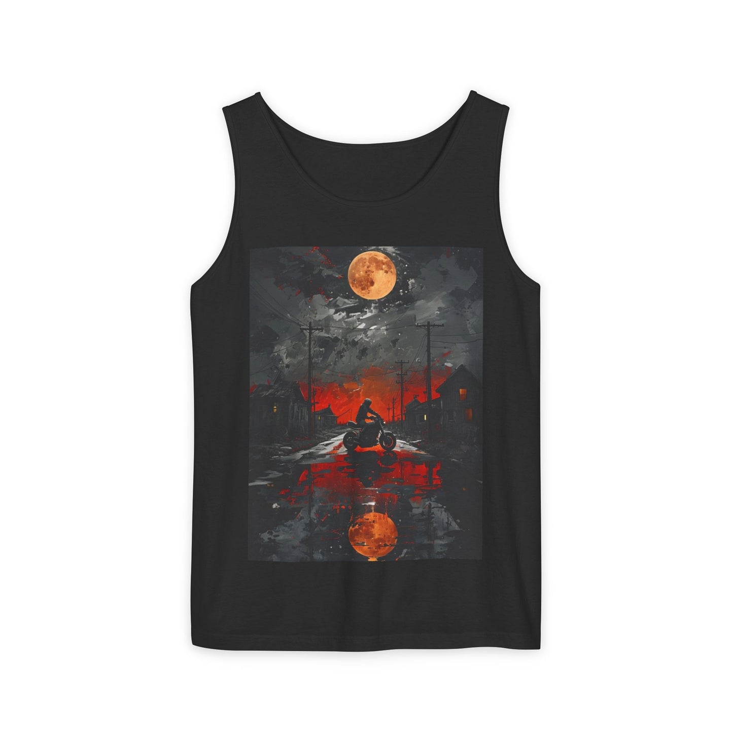 Vibrant Sunset Graphic Tank Top | Unisex Summer Apparel, Beach Wear, Casual Top, Outdoor Activities, Gift for Nature Lovers