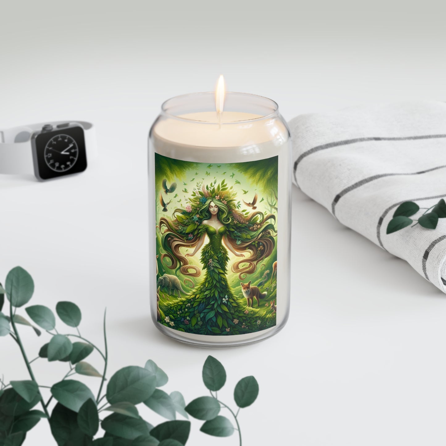 Scented Candle-Mother Nature-Nature Lover- Earth Day