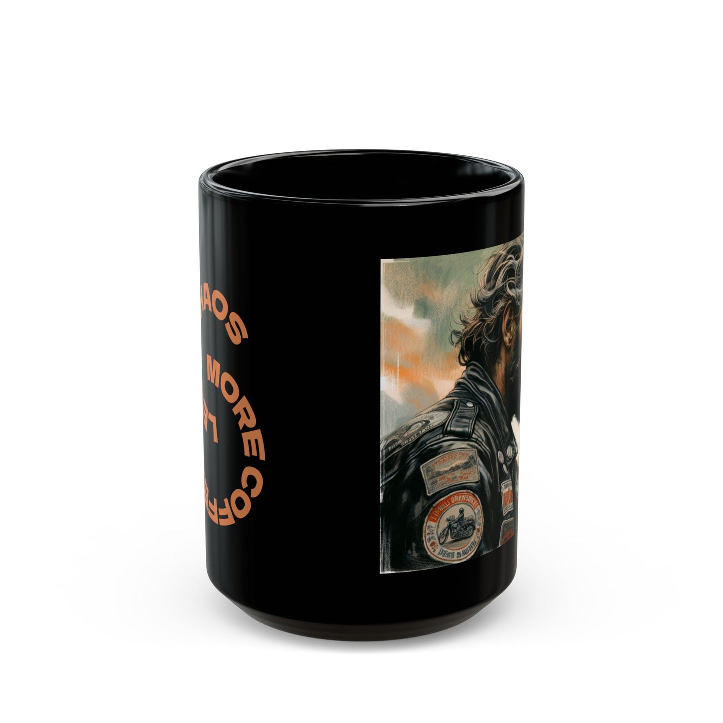 Mug - Less Chaos, More Coffee-Motorcycle Gift Idea-Bike Life