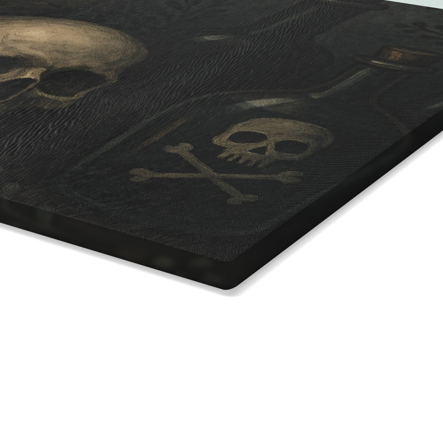 Gothic Skull Glass Cutting Board, Unique Kitchen Decor, Halloween Gift, Skull Lovers' Kitchenware, Dark Aesthetic Cooking Tool, Spooky [...]