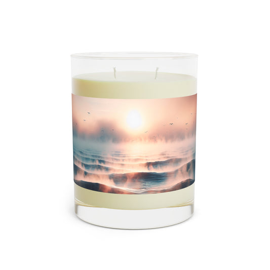 Scented Soy Wax Candle - Glass 2 Wick Candle-Gift idea for her-Spa Gift