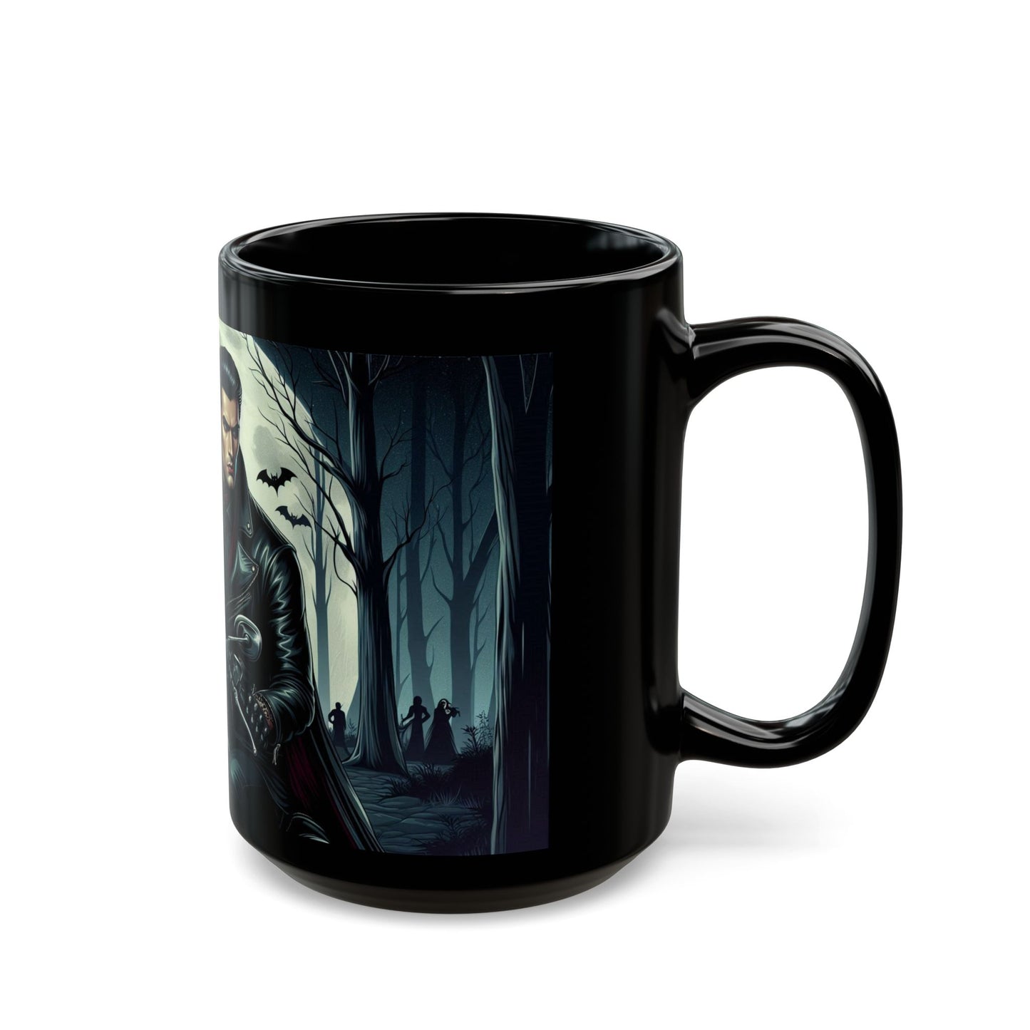 Mug - Vampire on a Motorcycle Moonlight Ride