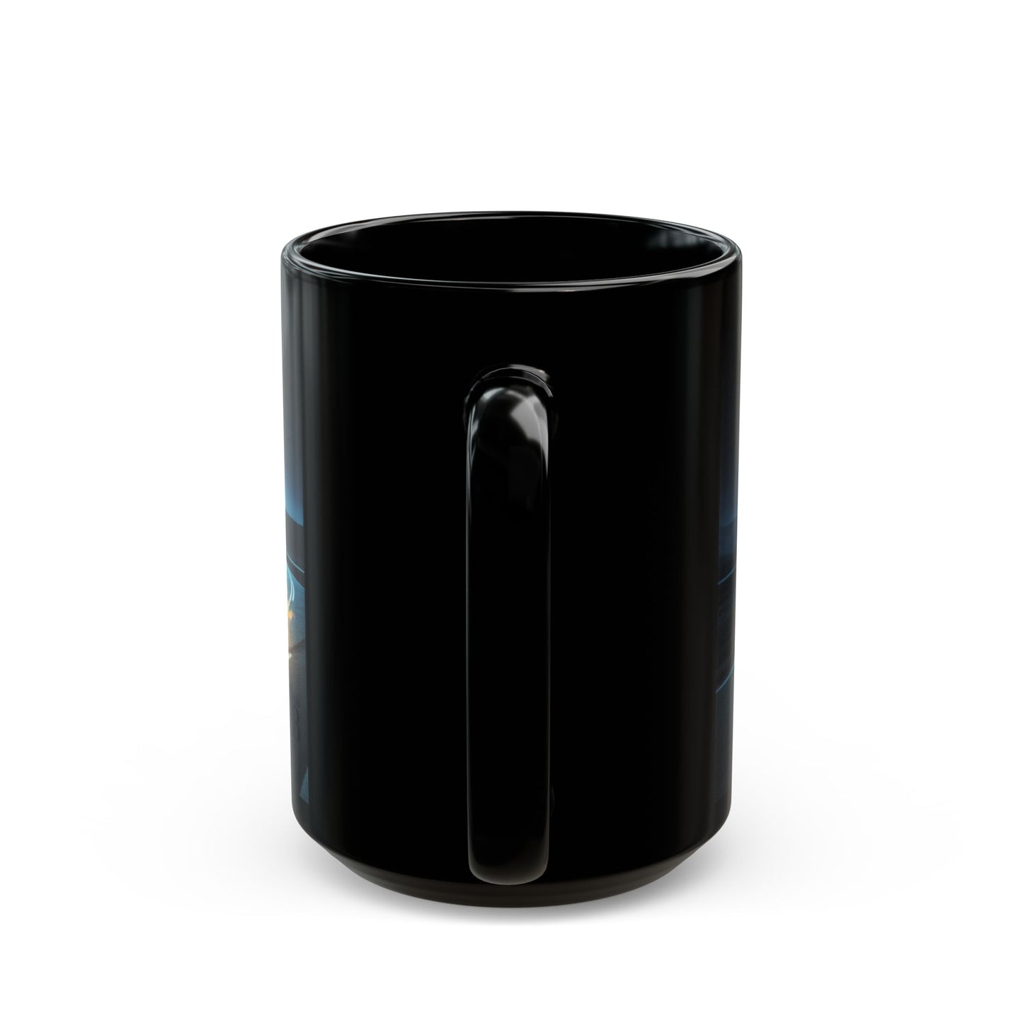 Mug - Phantom Night Ride Full Moon Coffee Cup-Monster Mug