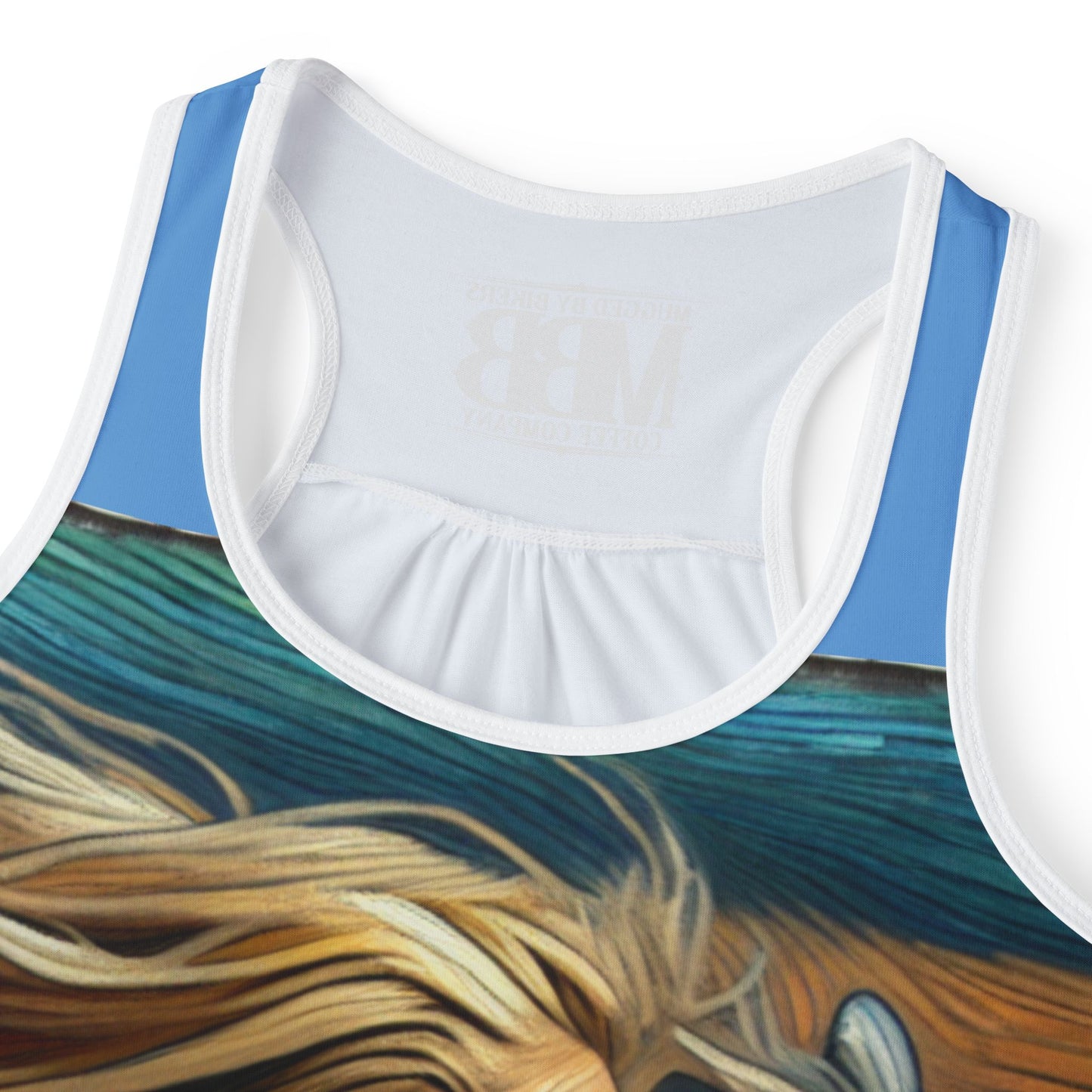 Biker Chic Women's Tank Top - Bohemian Style, Summer Essential, Gift for Her, Music Festivals, Road Trips, Casual Wear