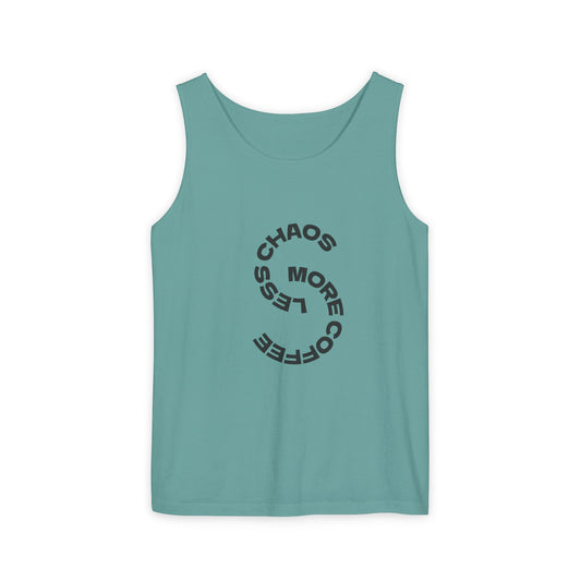 Unisex Coffee Vibes Tank Top - Ideal for Baristas, Coffee Lovers, Casual Wear, Summer Events, or Gifts