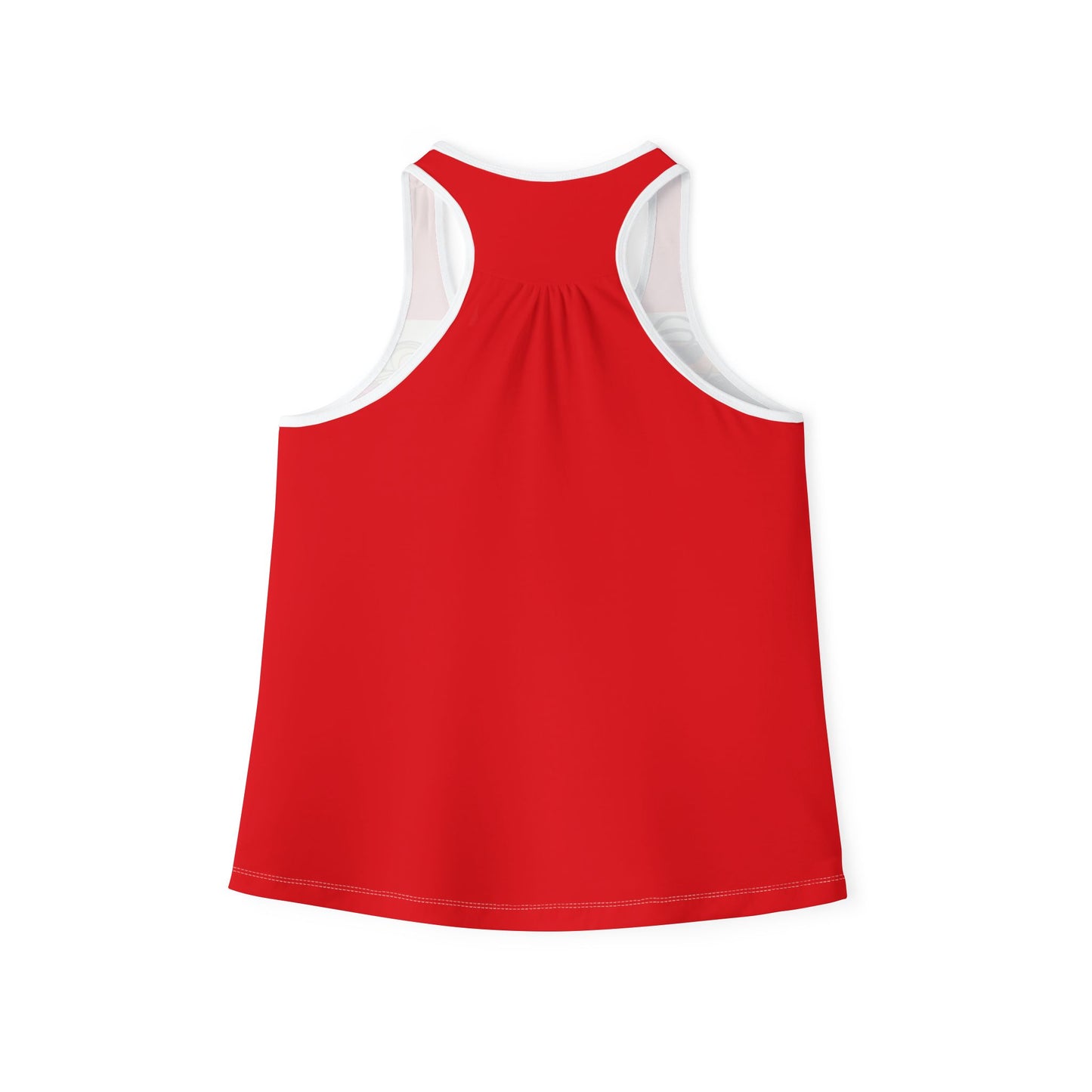 Women's Tank Top - Artistic Woman on Motorcycle Design
