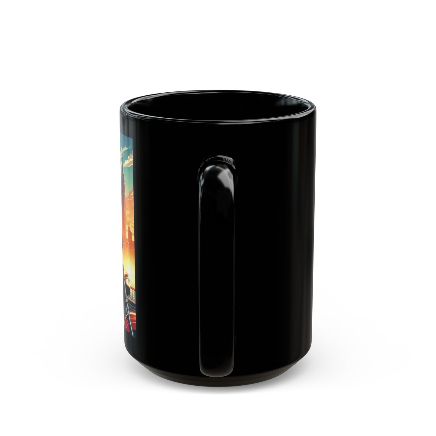 Mug-Pin Up Biker Coffee Cup - Unique Gift for Bikers