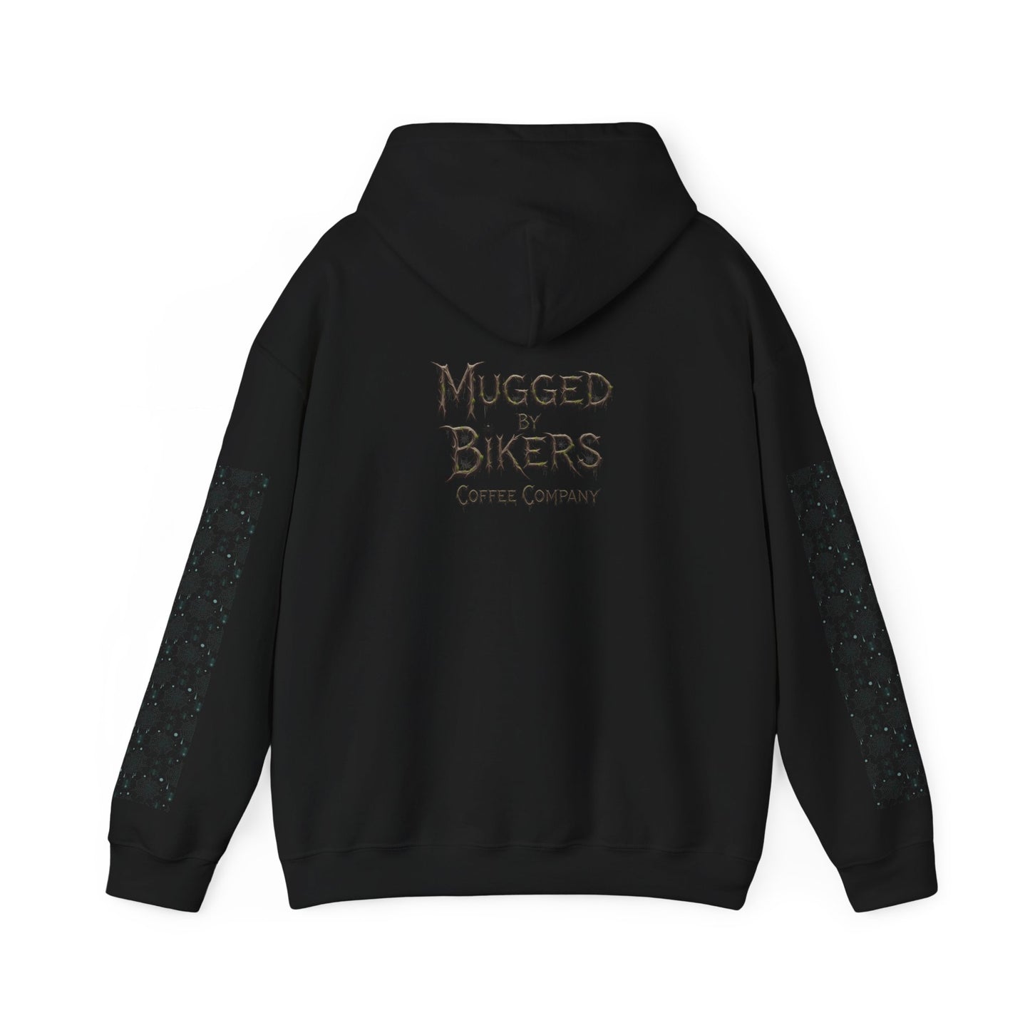 Hooded Sweatshirt -Halloween Town- Spider Design