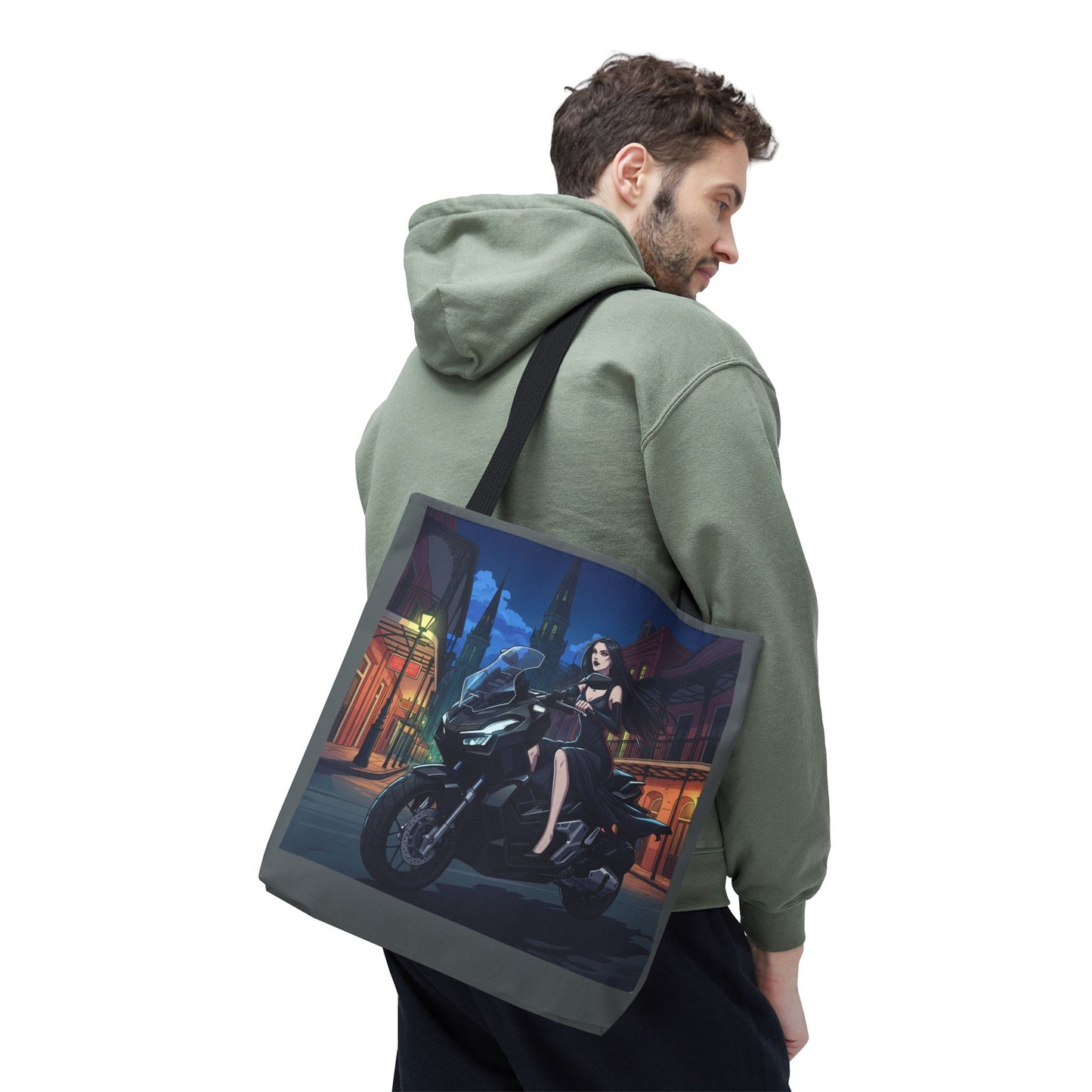 Motorcycle Tote Bag - Stylish Errands Companion, Gift for Riders, Trendy Accessories for Women, Urban Chic Bag, Everyday Use