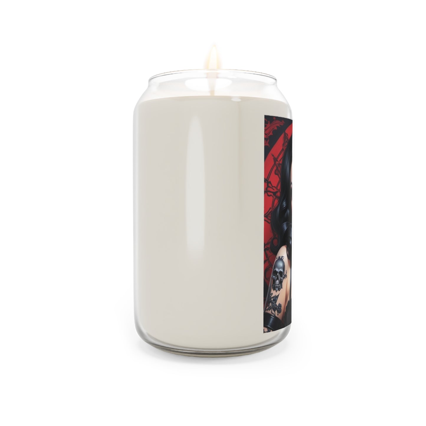 Gothic Glamour Scented Candle | 13.75oz Elegant Home Decor, Unique Gift, Aromatherapy Candle, Dark Themed Candle, Holiday Decoration