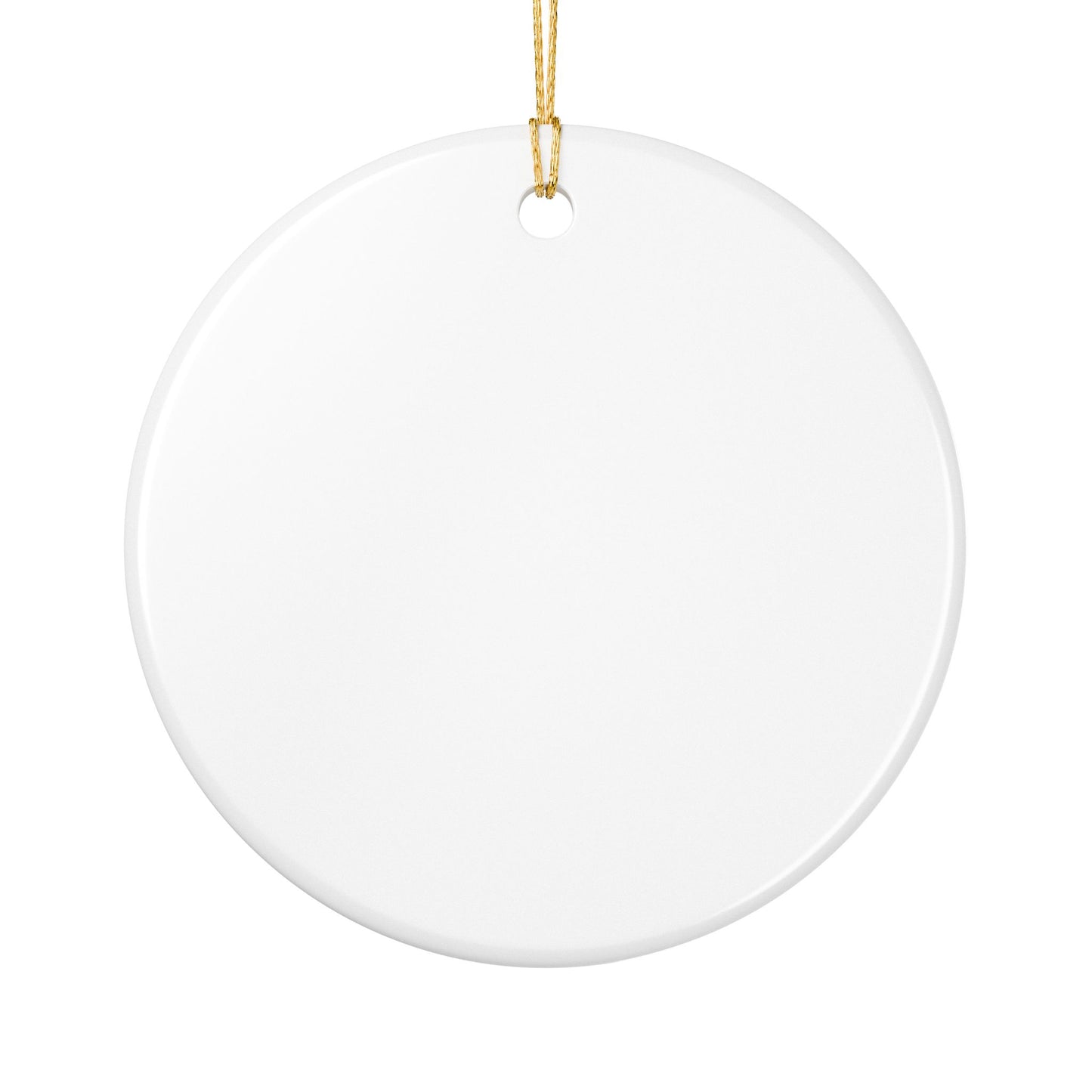 Festive Ceramic Holiday Ornament, Christmas Decoration, Unique Gift, Holiday Decor, Santa Biker Design, Winter Season Keepsake