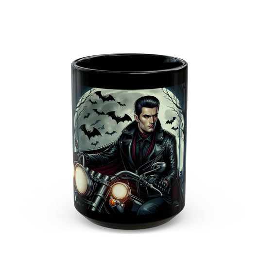 Mug - Vampire on a Motorcycle Moonlight Ride